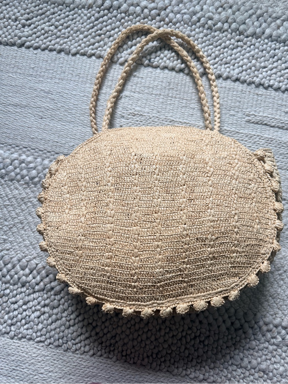 EUC - Sezane June Raffia bag - Picture 6 of 15